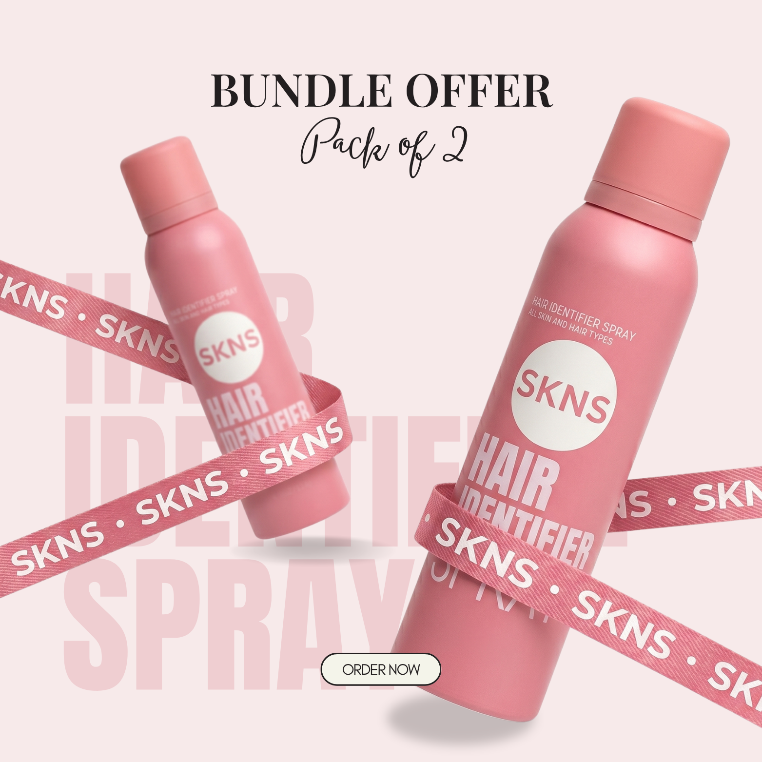Bundle Offer (PACK OF 2) Magic Hair Identifier Spray [4x Tinkle Razors Included]